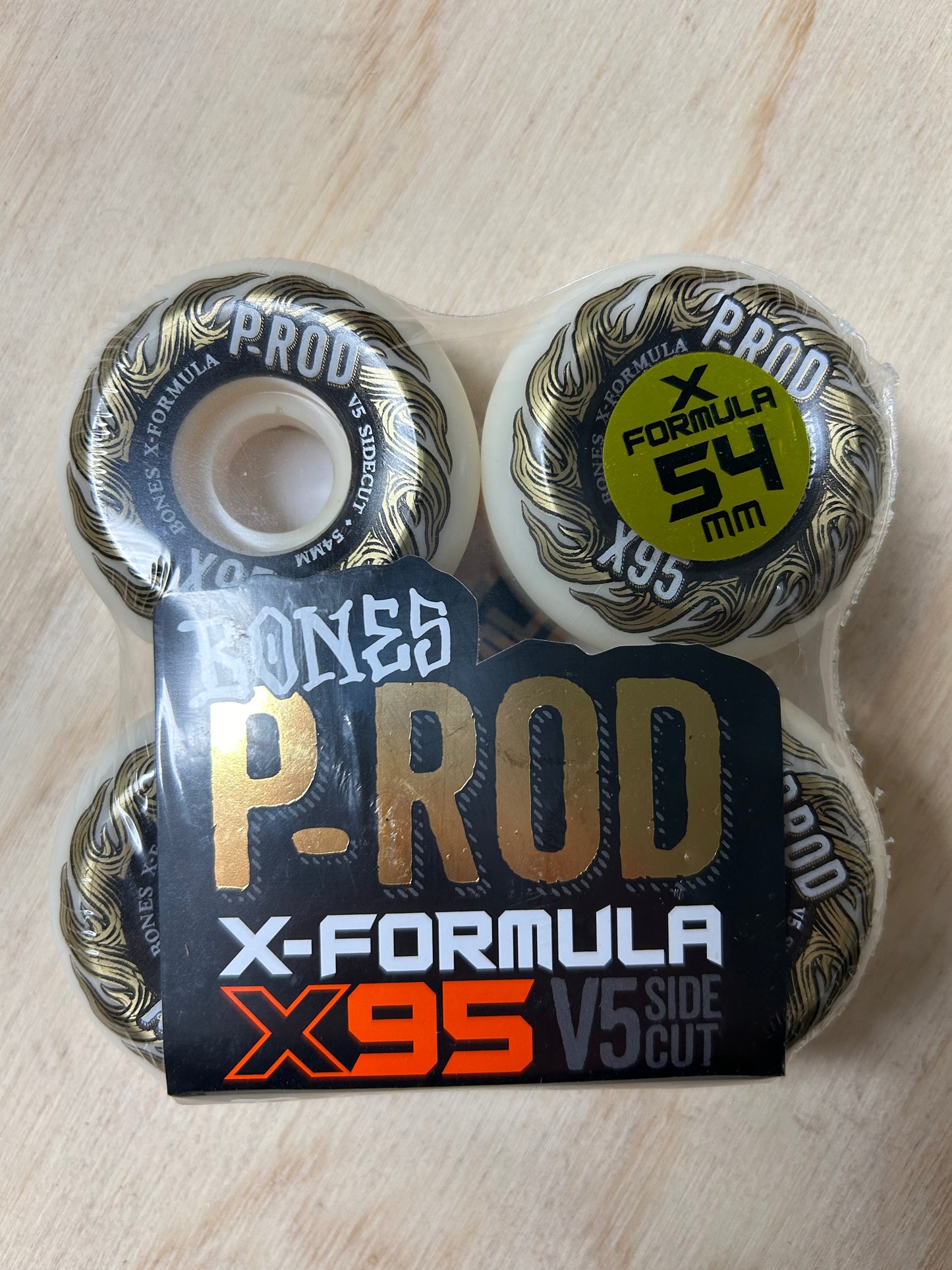 BONES P-ROD PRO X 54 V5 SIDECUT X-FORMULA 95A 4PK