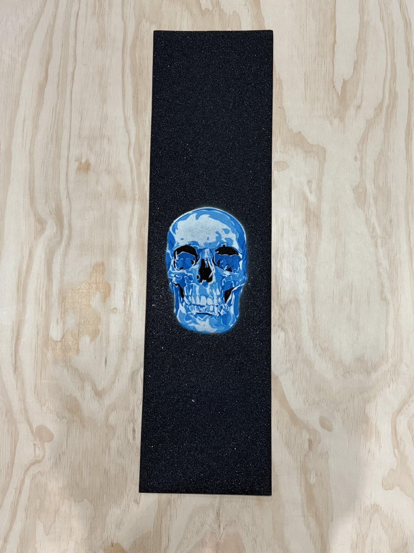 Moblow Griptape Skull Blue / White Bright