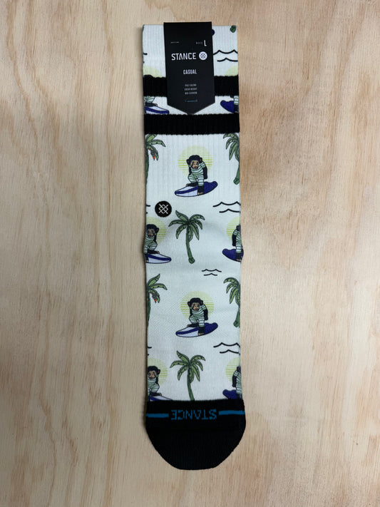 SURFIN MONKEY CREW - WHITE