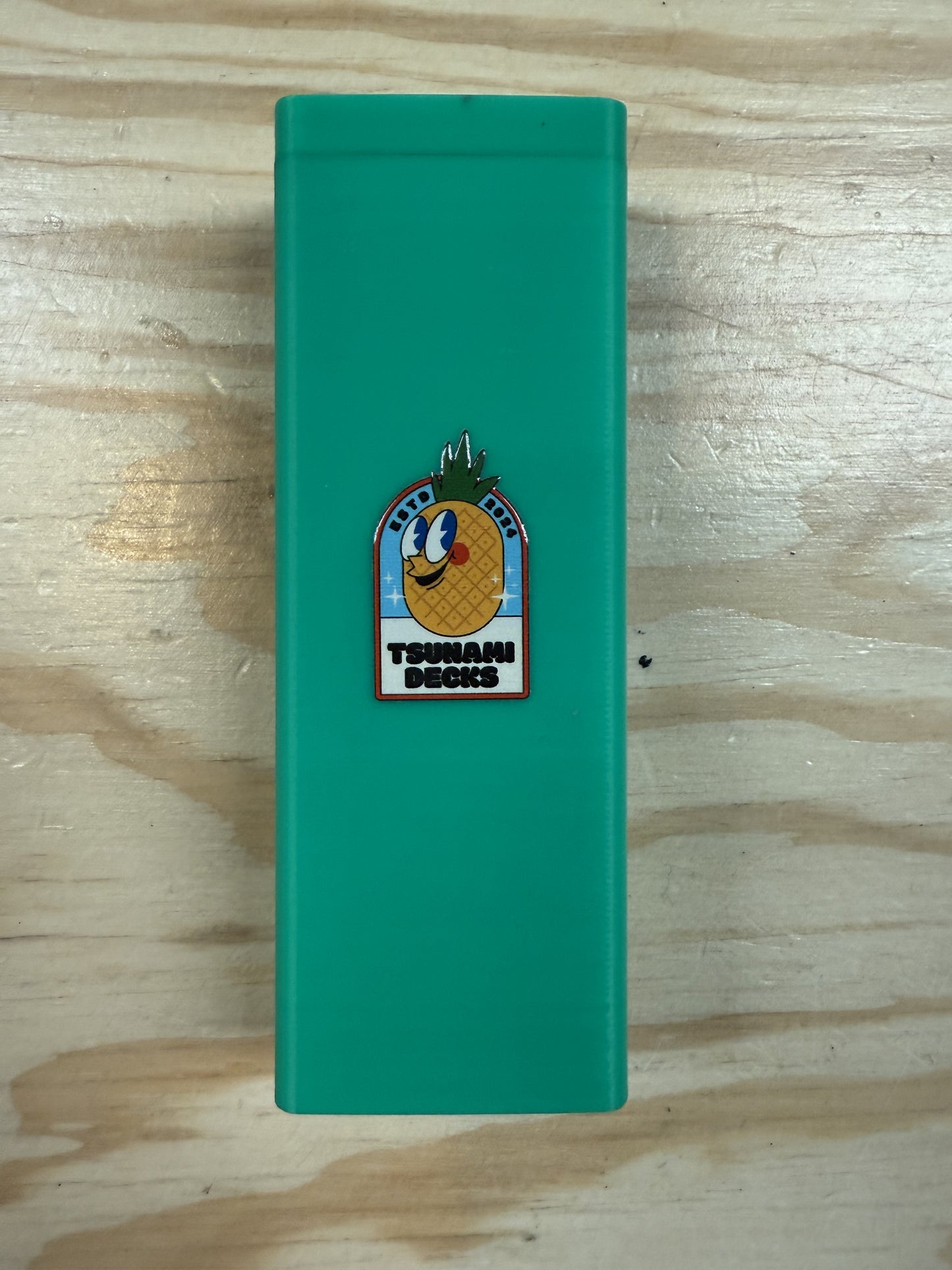 Tsunami Fingerboard Skateble Case - Green