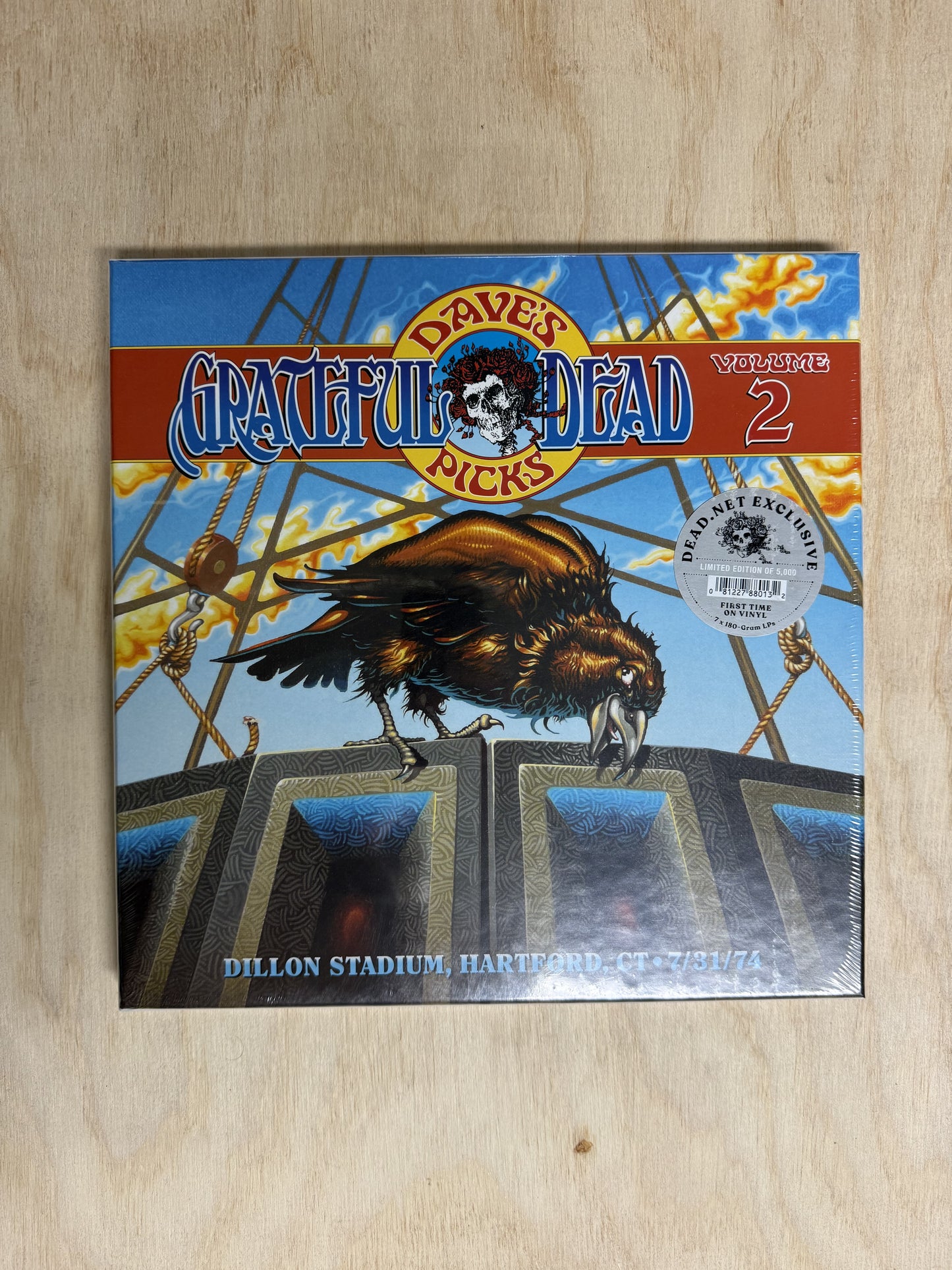 GRATEFUL DEAD Dave's Picks Vol. 2 Dillon Stadium Hartford CT 1974 7xLP *SEALED*