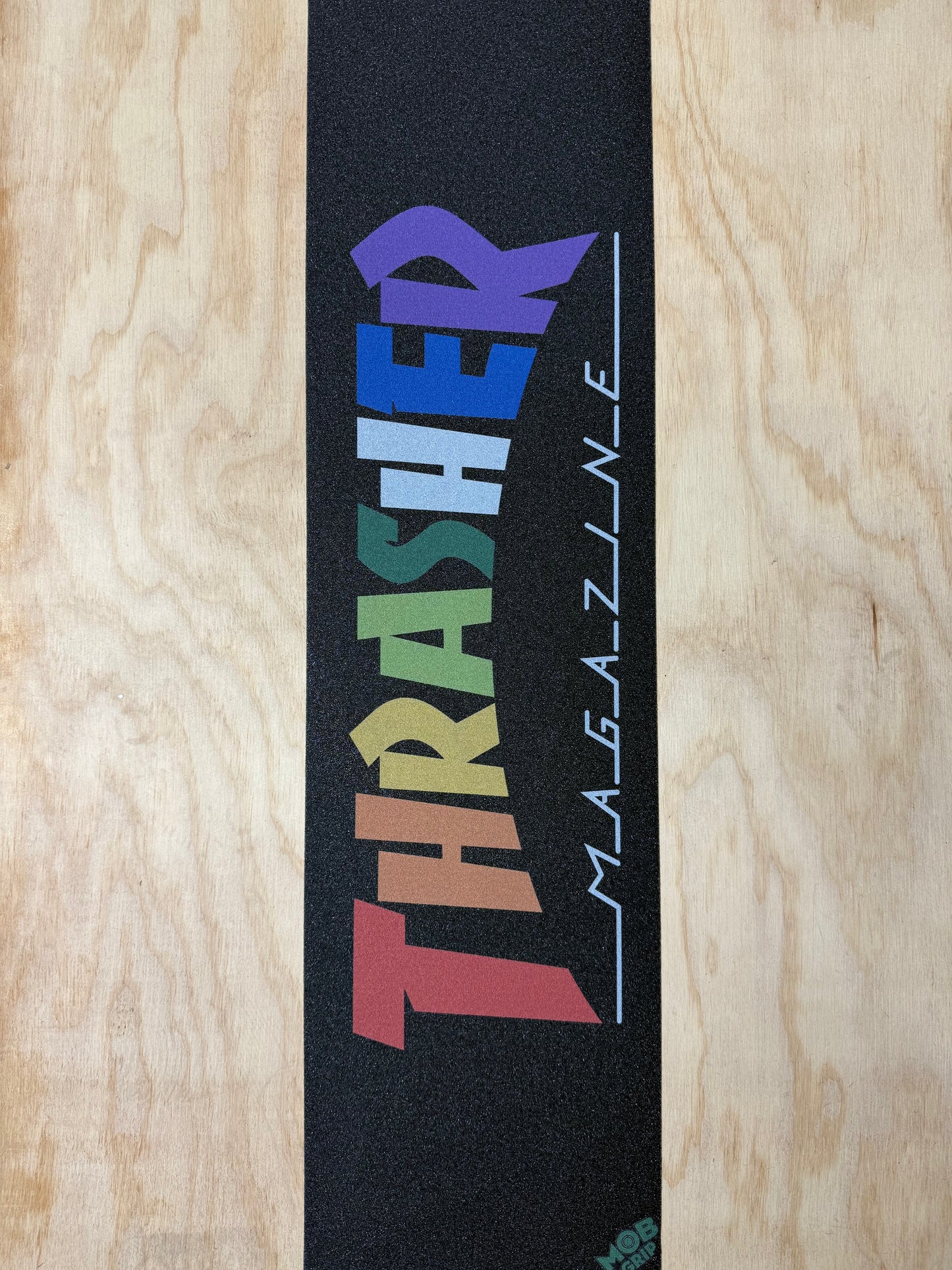 Thrasher Rainbow Grip Tape 9in x 33in Sheet Graphic Mob