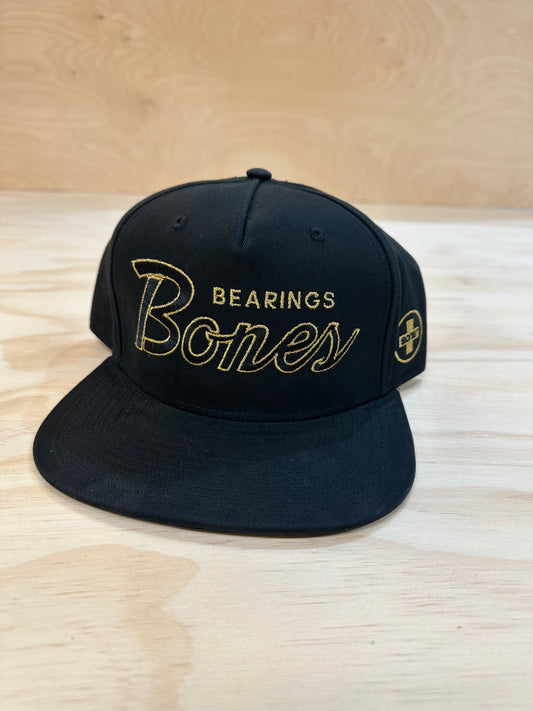 Bones Bearings Script Cap Black